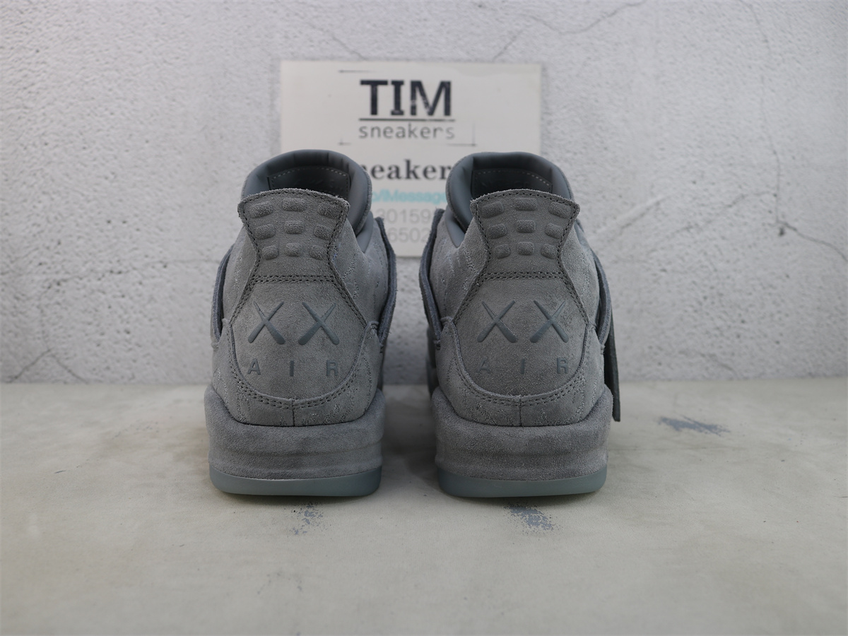 New Batch KAWS x Air Jordan 4 Retro Cool Grey 930155-003